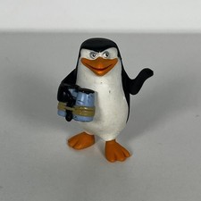 Penguins of Madagascar Skipper 3” Figure Hooga Loo RARE Viacom 2010 Nickelodeon
