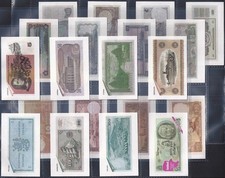 **BULK BUY 50 SETS** TONIBELL- BANKNOTES (50x M20 CARDS) EXCELLENT+++