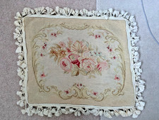 Two aubusson cushion covers - cushion,