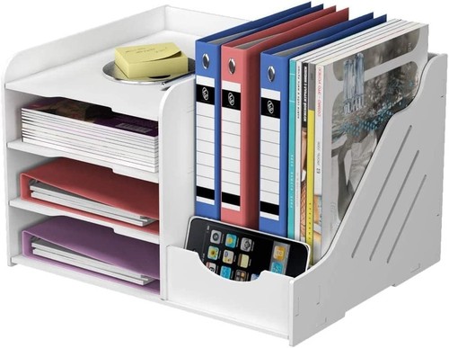Office wooden stationery desk - wooden,