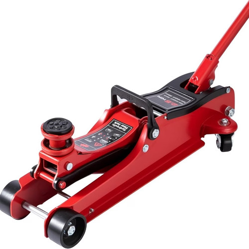 Red trolley jack ton tonne - jack,