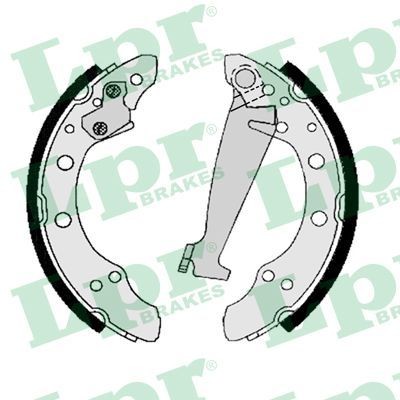 Rear axle brake shoe set - brake,