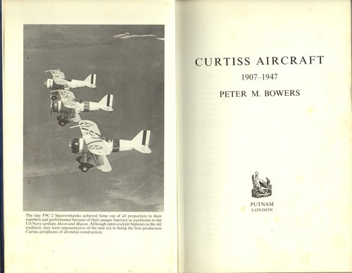 Curtiss aircraft 1907 1947 - 1907-1947, by