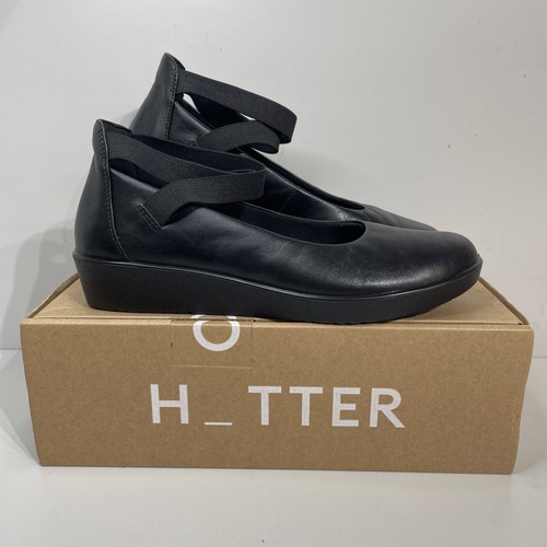 Hotter black leather - hotter,