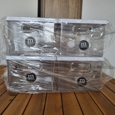 mDesign Set of 4 Fridge