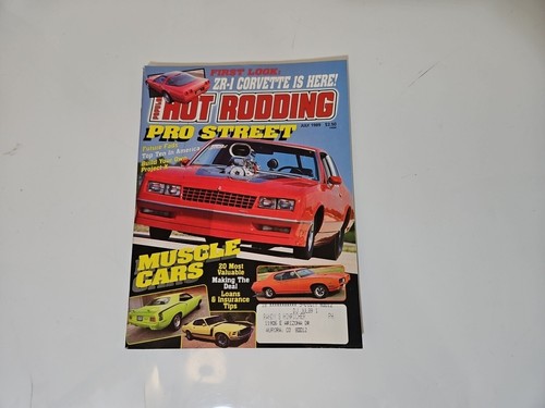 Popular hot rodding magazine - hot,