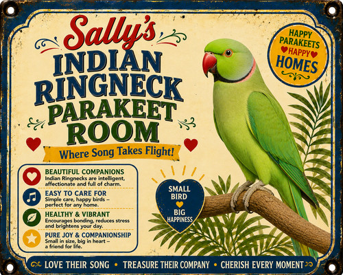 Indian ringneck room - ,