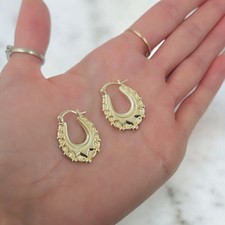 9ct Gold Filled Gypsy Style