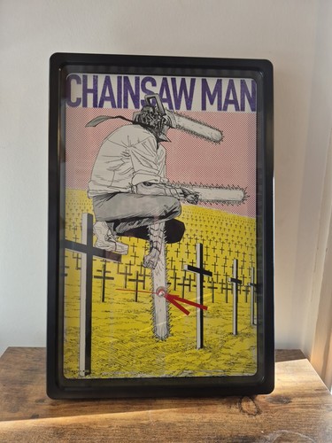 Chainsaw man clock - chainsaw,