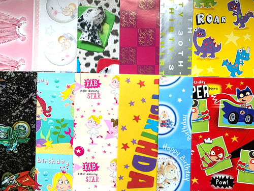 Sheets gift wrap birthday - 2,