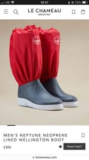 Le Chameau NEPTUNE NEOPRENE LINED WELLINGTON BOOT 41/7