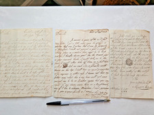 George Irvine & Alexander Rose, Signed Letters, 1758
