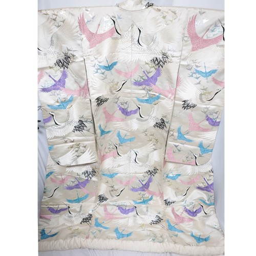 Vintage japanese silk uchikake - vintage,
