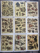 Sailor Jerrys Tattoo Flash Sheets Pin Up Panther Old school Traditional