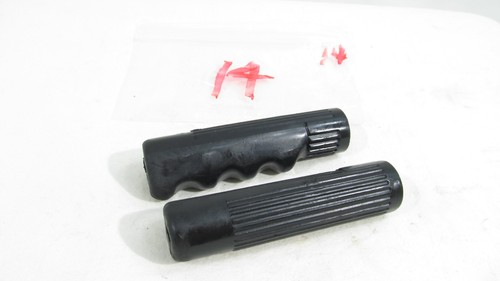 Vintage bicycle grips black - grips,