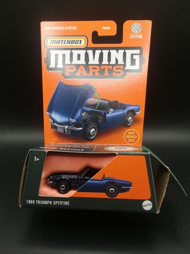 Matchbox 1969 triumph - 1969, spitfire