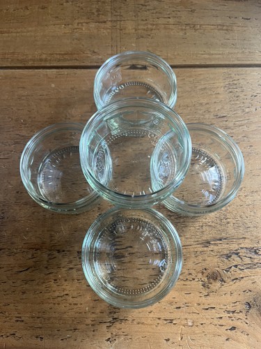 Pots empty clear glass - x,