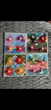 4 wooden inset puzzles for 1
