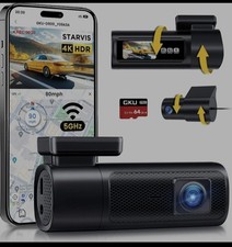 GKU D900 Dash Cam Front & Rear