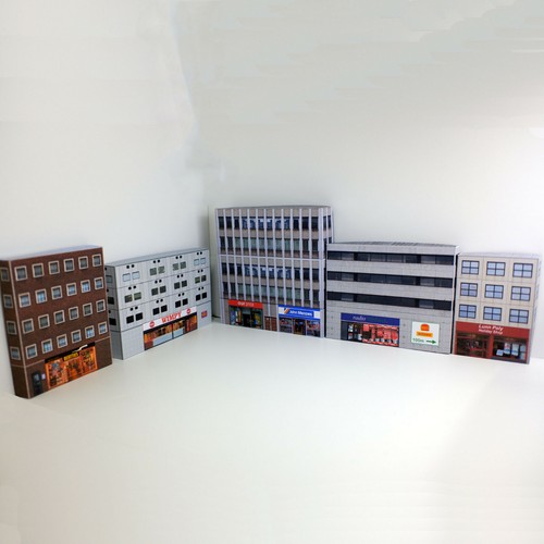 Gauge buildings retro shops - gauge,