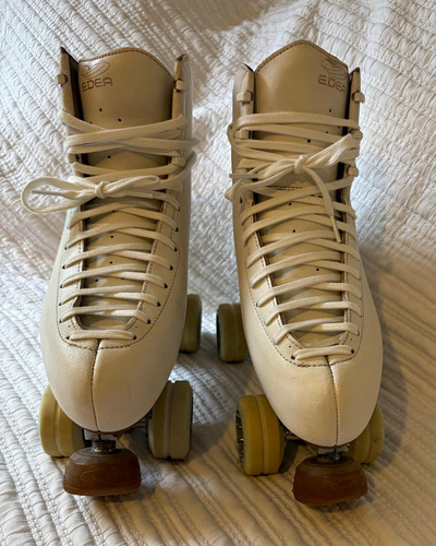 Edea white quad - roller, skates
