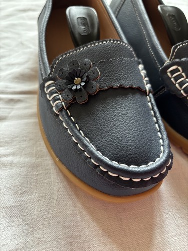 Ladies shoes navy - shoes,, flower