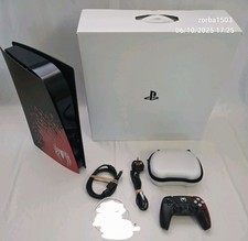 Sony PS5 Original 825GB DIGITAL Edition with CUSTOM Spiderman 2 Faceplates & TMR