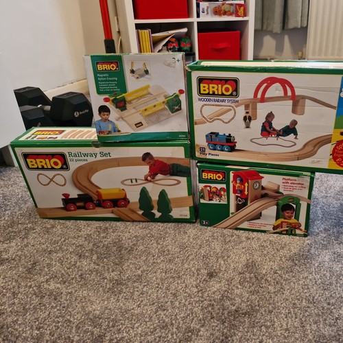 Vintage brio wooden train - vintage,