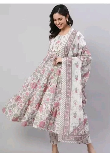 Asian cotton anarkali kurti - asian,