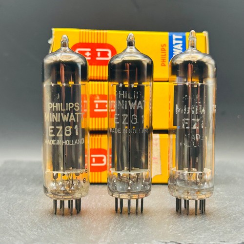 Philips miniwatt ez81 6ca4 - 3x,