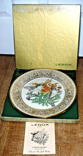 Lenox boehm birds plate - lenox,