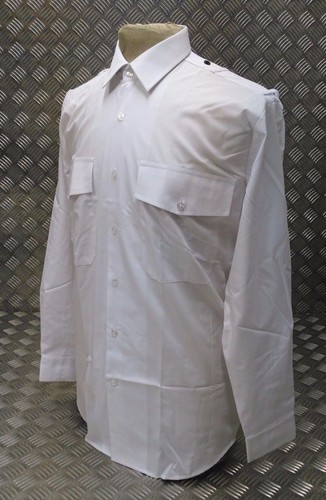 Dress shirt white long - dress, or