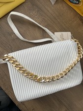 Womens Cream Shoulder Bag
