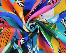 Bright Jungle Tropical Flowers