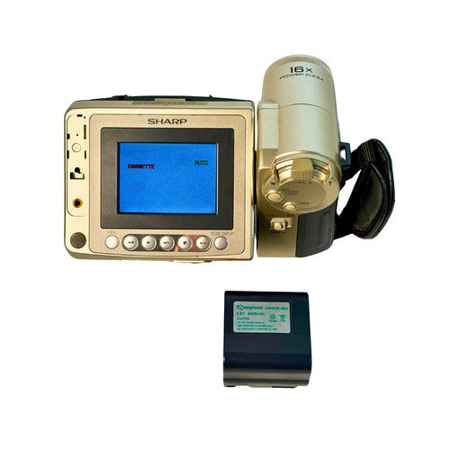 Sharp viewcam e896 - vl-e896, hi8