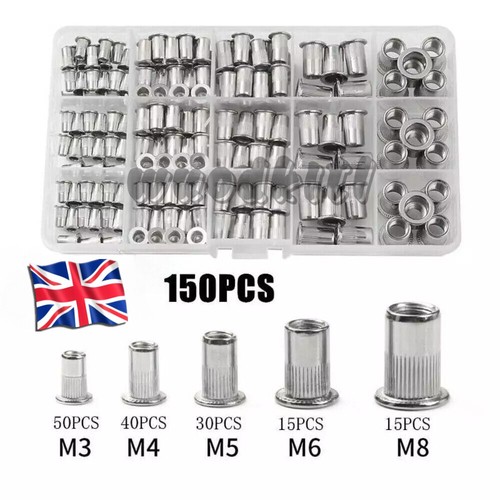 150pcs aluminum rivet nut kit - rivet,