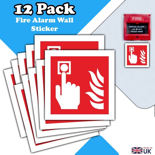 Fire alarm call point - fire,