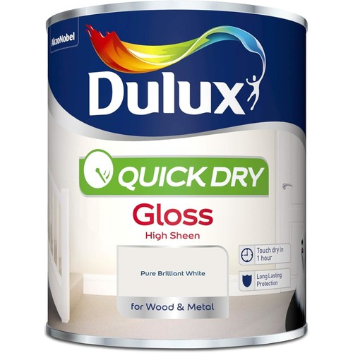 Dulux quick dry gloss paint - quick,