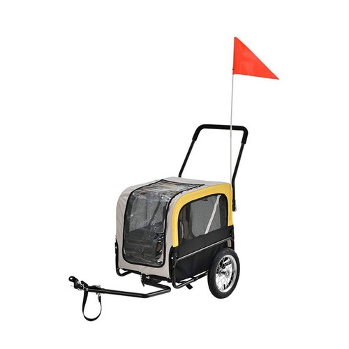 Dog bike trailer - bike, adjustable