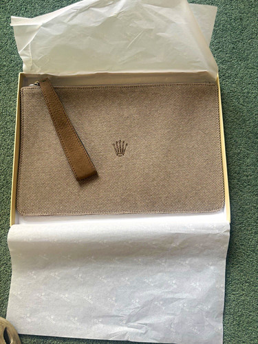 Rolex woven document - , pouch