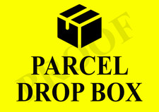 Parcel Metal Sign Drop Box