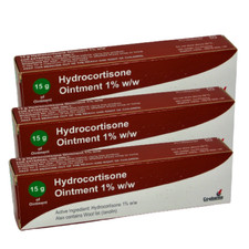 3 x Hydrocortisone Ointment