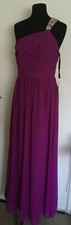 VEROMIA BRIDESMAID DRESS COLOUR PURPLE SIZE 10 WEDDING XMAS