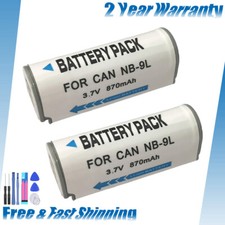 2x Battery for Canon NB-9L
