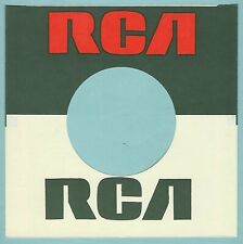 RCA  (green & orange) - REPRODUCTION RECORD COMPANY SLEEVES - (pack of 10)