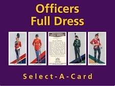United Kingdom Tobacco OFFICERS FULL DRESS - Select - A - Card