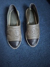 CHANEL Espadrilles 38 Genuine