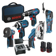 Bosch 5 Piece 12V Plumbers