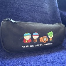 South Park Black Embroidered