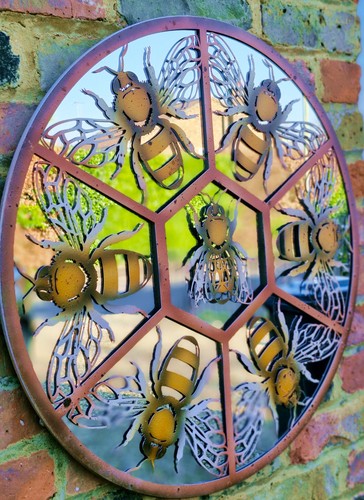 Mirror garden home décor - garden,